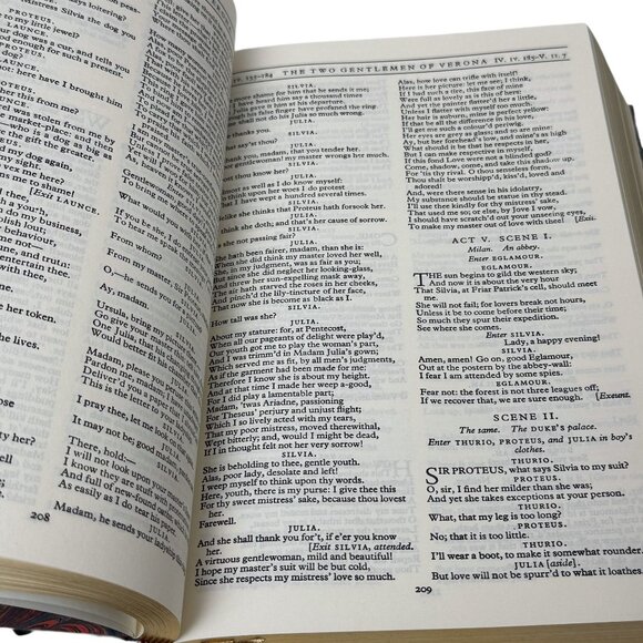 The Complete Works of William Shakespeare Book (Collectible Leather Edition)1994 - Picture 13 of 16